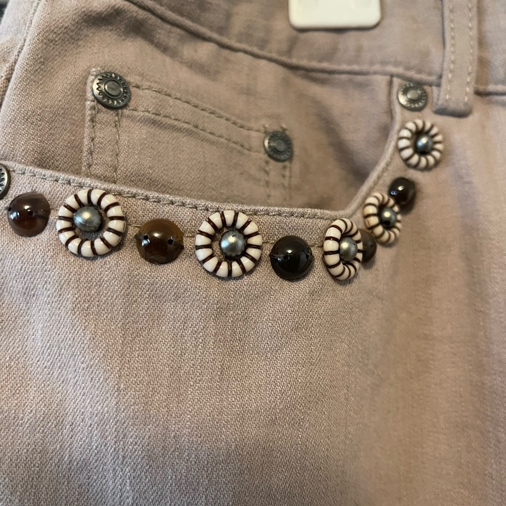 Ruby Rd. Beige Native Jeans - Picture 3 of 7